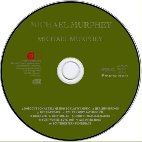 Michael Murphey - Michael Murphey (1974) (Japan, 2016) Lossless