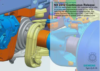 Siemens NX 2312 Build 9140 (NX 2312 Series) Win x64 Multilanguage