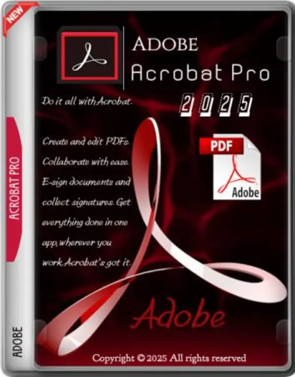 Adobe Acrobat Pro 2025.001.20428 RePack by KpoJIuK (MULTi/RUS)