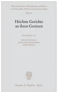 Höchste Gerichte an ihren Grenzen