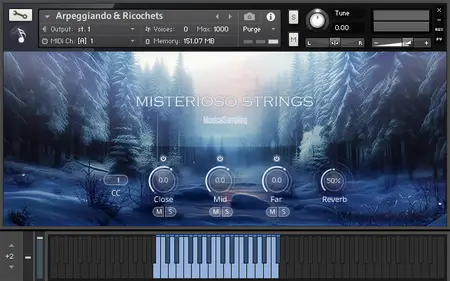 Musical Sampling Misterioso Strings KONTAKT