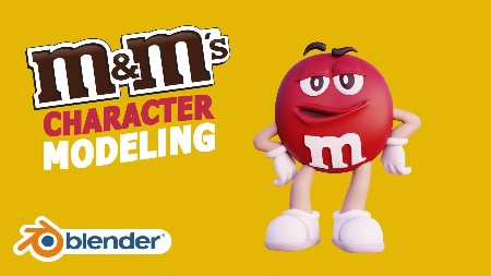 Modeling The Famous Red M&M Character