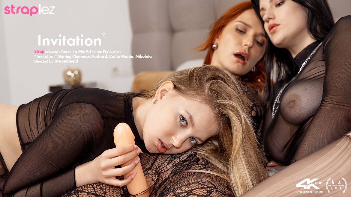 Clemence Audiard, Nikoleta & Catalina Monte - Invitation 2