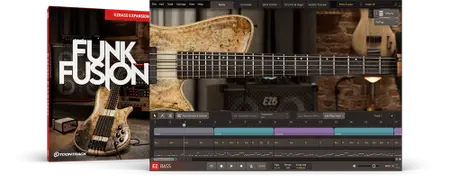 Toontrack  Funk Fusion EBX SOUNDBANK