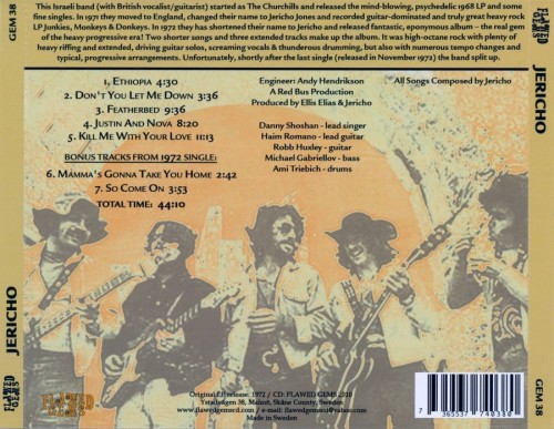 Jericho - Jericho (1972) (2010) Lossless