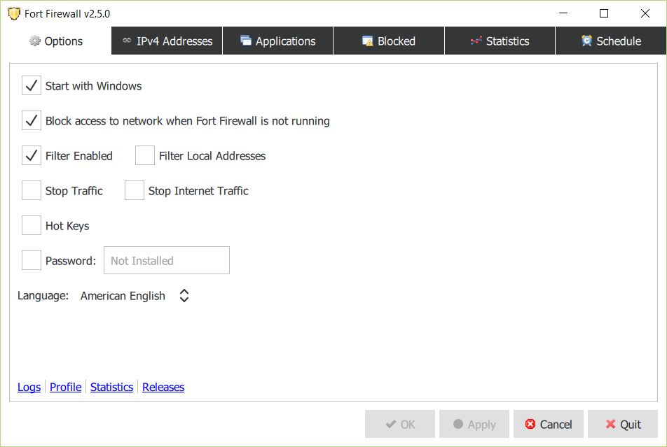 Fort Firewall 3.16.7