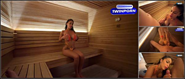 Lana Myers - Horny Lover Fucks Hot Teen s Ass From Behind In a SAUNA - Lana Myers - [PornHub] - 2025 (FullHD 1080p)