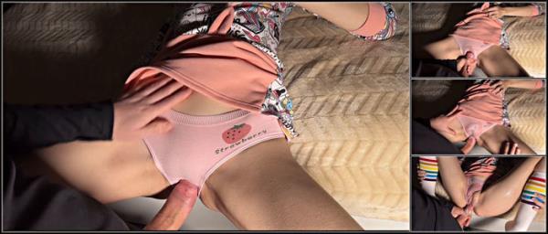 Cute Pussy - Accidental Creamy Fuck With Stepsis During Pussy Rubbing - [PornHub] - 2025 (FullHD 1080p)