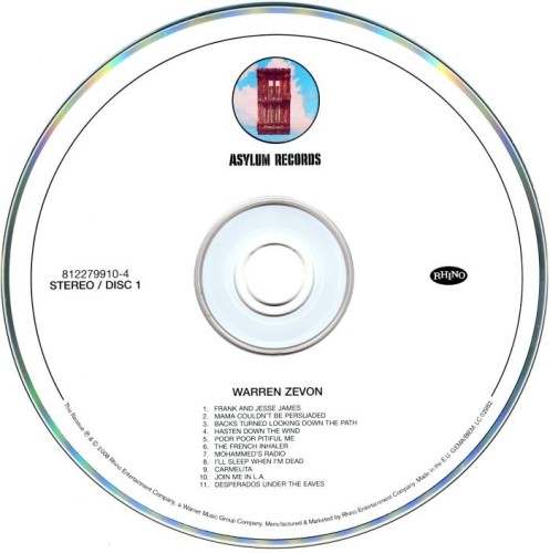 Warren Zevon - Warren Zevon (1976) (2008) 2CD Lossless