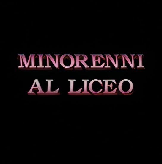 Minorenni al Liceo / Происшествие в лицее