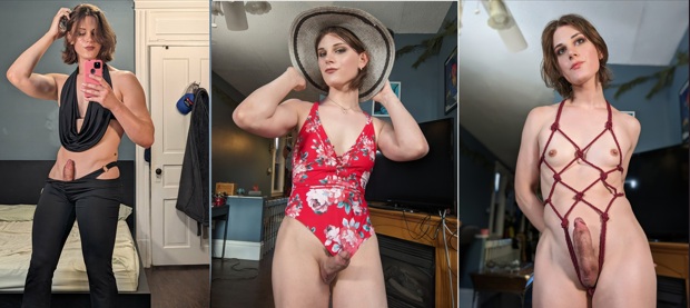 Beautiful fit shemale Sofia Rossi