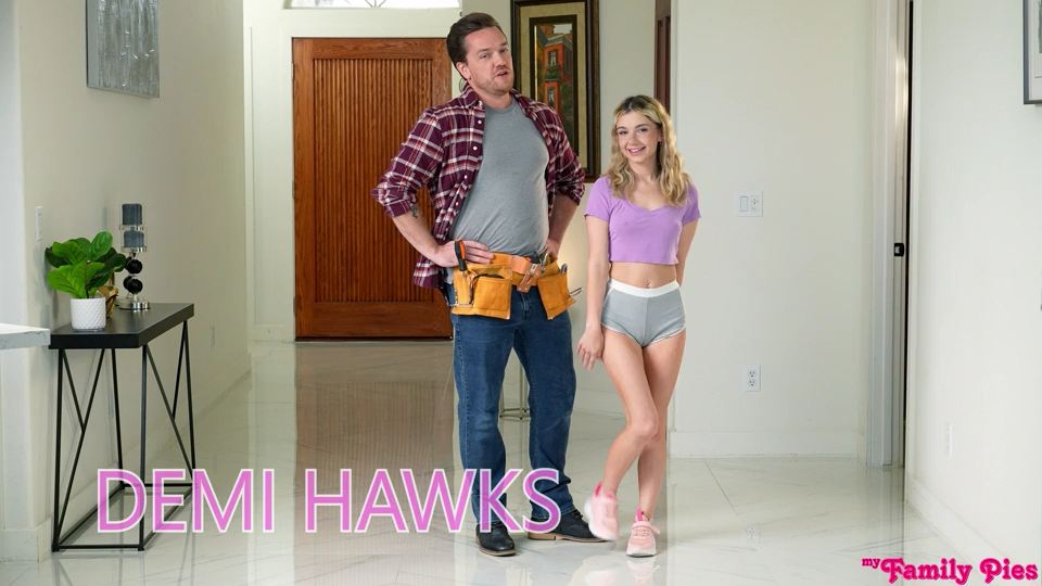Demi Hawks - Stepdad Shows Me How Its Done
