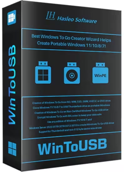 WinToUSB Technician 9.6 Multilingual Portable