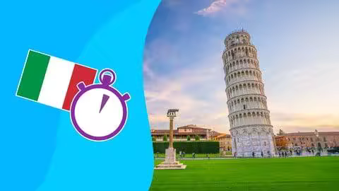 Udemy – 3 Minute Italian - Course 3 | Language Lessons For Beginners