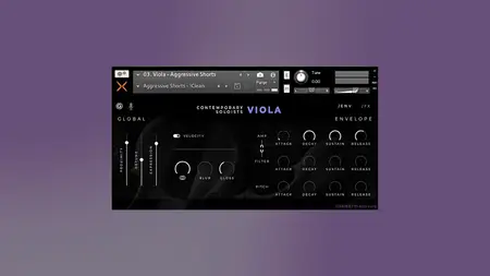 Sonixinema Contemporary Soloist - Viola KONTAKT