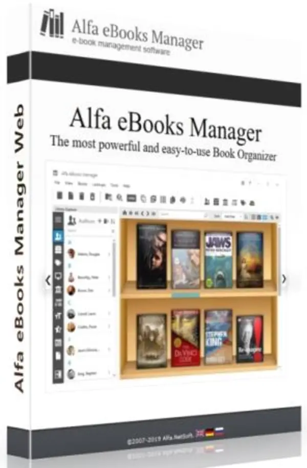 Alfa eBooks Manager Pro / Web 9.1.35.0 Portable
