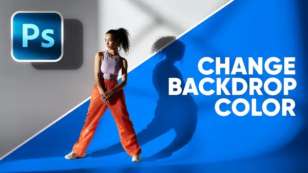 PiximPerfect – 2-Min Photoshop: Right Way to Change Backdrop Color! + PSD