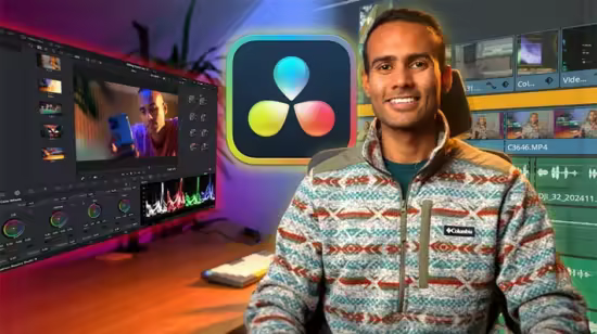DaVinci Resolve 19 Masterclass – The Complete Video Editing & Color Grading Class