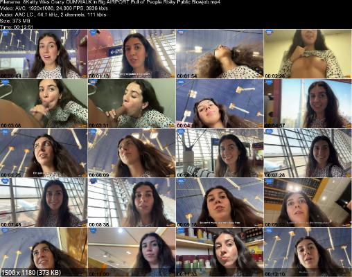 Katty West Crazy Blowjob And Cumwalk in Big Airport FullHD 1080p