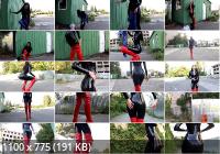 MyLatexBabe - Katya Lomik 2 Latex Catsuit Walk (HD/720p/175 MB)