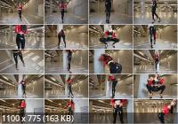 MyLatexBabe - SuperMolly Walk In Latex In The Parking Lot (HD/720p/128 MB)