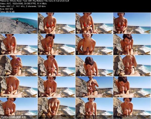 Mara Swan - Handjob Near Ocean [FullHD 1080p] - Amateurporn