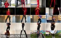 MyLatexBabe - Ludmila In The Sudio And On The Street In Tight Leggings (SD/638p/54.2 MB)