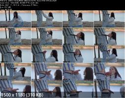 Skye Young Risky Public Blowjob On The Beach In Autumn