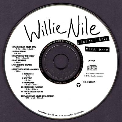 Willie Nile - Places I Have Never Been (1991)